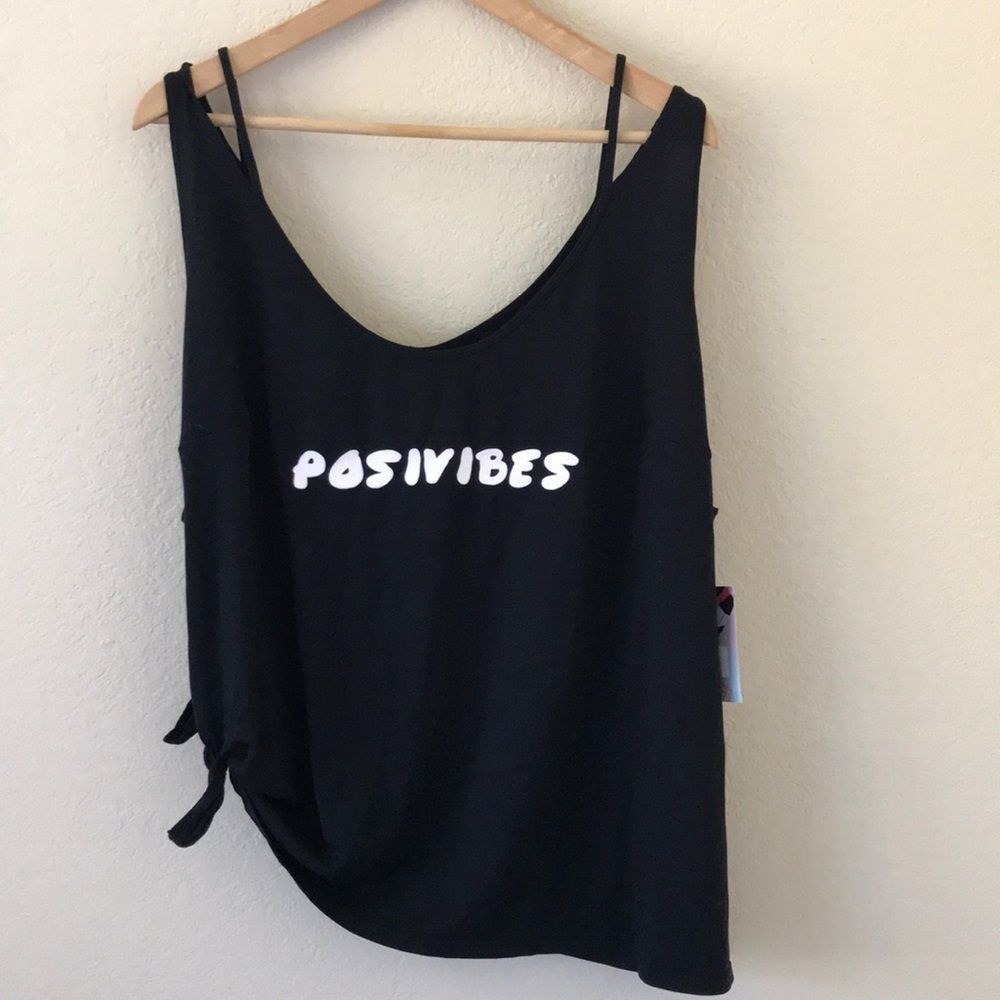 NWT Plus Yoga  • Side-Tie Tank Top